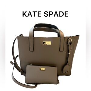 NWT KATE SPADE ♠️ Small Nelle Putnam Drive Tote and Braylon Putnam Drive Wallet